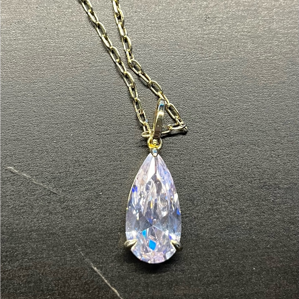 Melinda Maria Teardrop Necklace